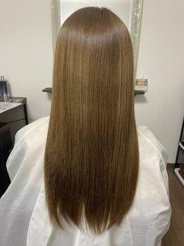 ミキ(.miki)の写真/【高濃度水素ULTOWA】話題の髪質改善で感動の艶！カラーやブリーチのダメージ、パサつきを徹底補修◎