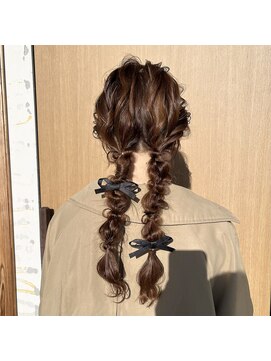 ラベル(RABEL.) twinふわふわアレンジ