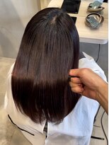 ジェコ ブラン(gecko. brun) ビフォーあり/髪質改善ストレート/ラベンダーブラウン#武蔵小山