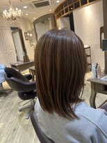 エクリ シセイドウ 麻布十番店(equri×SHISEIDO)&nbsp;【麻布十番】大人のくびれロブヘア