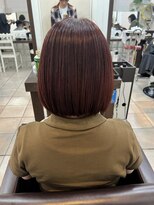 スティラ スムース 高田馬場(Stilla smooth) レッドブラウン×ボブ