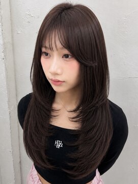 ベルグローアルファ(BELLE GROW ALPHA) ブリーチハイライト髪質改善ダブルカラーレイヤーカット