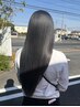 miyu限定【垢抜け透明感】ブリーチなしダブルカラー+艶感水素トリートメント