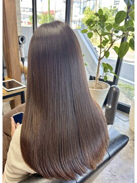 ヴースヘアデザイン(vou's hair design) 光をまとう美髪縮毛矯正
