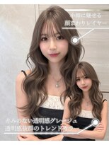 エルバイラビス 大宮(elu by lovis)&nbsp;《巴結生》ダークグレージュ/顔まわりレイヤー/大宮
