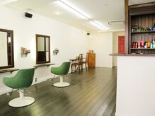 ヘアーアトリエ ヨネカ(hair atelier YONEca)の雰囲気（周りを気にしなくていいのでリラックスできます♪）