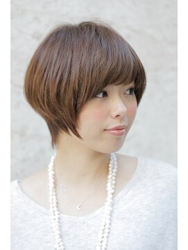 スタジオテオ(studio Teo) 大人のシンプルエアリーショート×小顔ひし形シルエット