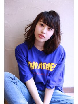 トヌコア ルア 下北沢店(TONUKOA RUA) 【TonukoaRua】ゆるつやモーブピンクミディ★