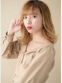 ベージュアッシュxふんわり外ハネ【ONE戸塚】