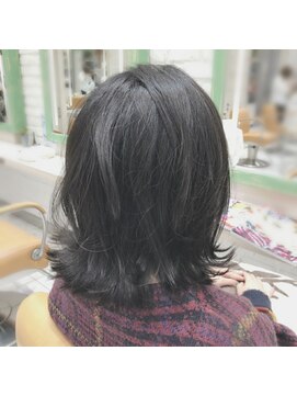 ウェル アアルト 海老名ビナウォーク店 外ハネミディ♪ラベンダーアッシュ【aalto海老名/海老名駅】