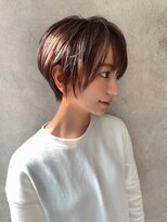 アヴァロン(AVALON)&nbsp;前髪ありの小顔くびれショート×イルミナショコラブラウン