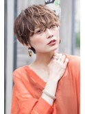 【kate 大宮】大人かわいいカジュアルショート×透けベージュ