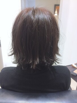 ヘアープロデュース フラックス(HAIR PRODUCE flux) 【flux】グレージュショート【西淀川区,尼崎駅,出来島,千鳥橋駅