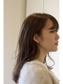 アンノウンシェアサロン(UnKnown share salon) ナチュラルなスタイル。カラーはベージュ系
