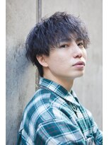 メンズサロンドットリアン(dot. lien)&nbsp;【men’s salon dot. Tokyo】癖毛風パーマ×無造作バング