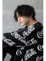 シン(syn) 重め長めマッシュウルフ