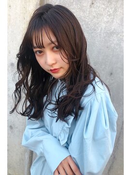 フラミューム(flammeum) セミロングパーマ