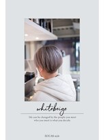 ルーカス(LUCAS)&nbsp;[lucas_guest]　ホワイトベージュ