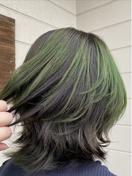 ヘアーメイク ドット(HairMakeDOT) フワッとウルフ