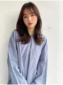 〇クアンクヘア シースルーバング 顔まわりレイヤー