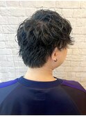 マッシュ×無造作ニュアンスパーマ【新宿/バーバー/理容室】