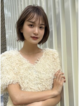 ガーデン オオタカノモリ(garden otakanomori) ゆるふわボブヘア大人ボブ/髪質改善/トリートメント/韓国風