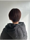 松山市/20代/30代/40代/襟足ギリギリまとまるショート