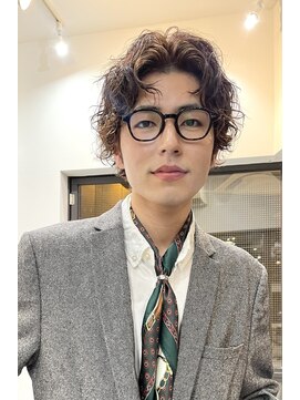 ナループロアオハナ(Nalu pu loa ohana) メンズパーマ/メンズパーマカラー/外国人風パーマ/ウルフパーマ