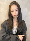 韓国風へア 似合わせカット エアリーロング 美髪M20240317