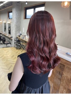 カフネヘアー(Cafune' hair) 艶感アップ！うる艶暖色カラー