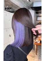 エインアンリー 明治神宮前(AIN.ANLY.)&nbsp;インナーカラー/デザインカラー/ハイトーンカラー/ダブルカラー