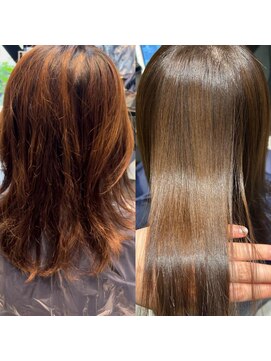 ハルキミナト ジャパン ヨコハマ(HARUKI MINATO japan YOKOHAMA) MAISON ストレートで艶髪爆誕！！