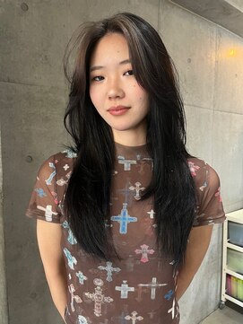 ナループロア ルームー(Nalu pu loa ROOMOO) レイヤーカット/シャギーレイヤー/デザインカラー