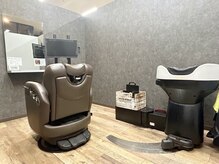 『当店自慢の最新機品』お客様のことを考えて、より負担のないリラックスできる環境をご提供します。