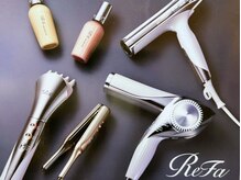 ヘアーアンドスパ ファクター(hair＆spa factor)の雰囲気（ReFa［リファ］商品注文可◇無料会員登録でお得に購入できます◎）