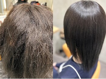 ジジ(GiGi)の写真/縮毛矯正・髪質改善のスペシャリストが、完全マンツーマン施術であなたの髪のお悩みを解決◇