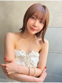 Aimee 町田　切りっぱなしボブ×ショコラブラウン