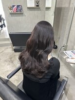 ラック(LUCK)&nbsp;ラベンダーブラウン/船橋/くすみベージュ/細めハイライト