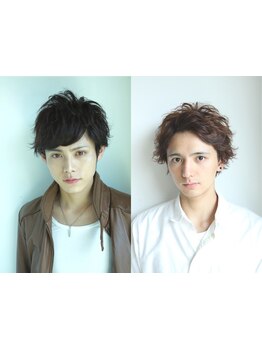 個室空間だから、男性にも人気！経験豊富でメンズスタイルが得意なスタイリストが担当してくれるから安心★