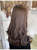 ロングレイヤー×モカグレージュ