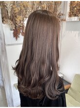フロール(florun) ロングレイヤー×モカグレージュ