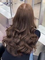 ペレ アネックス 大阪梅田茶屋町店(PELE ANNEX)&nbsp;くびれヘア/アプリコットオレンジ/夏のヘアアレンジ/梅田