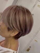 ヘアーエポック(hair epoque) 20代30代大人可愛いアッシュベージュ耳掛け透明感