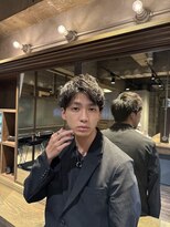 メンズココ メンズパーマ 韓国ヘア 日本橋店(MENS COCO)&nbsp;アップバングショート