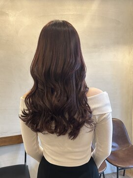 アンドビー(&b.) 水素ケアカラー☆極美縮毛矯正済み