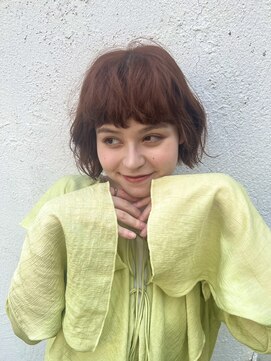 デリコ(DELICO) 抜け感マッシュボブでナチュラルモードに