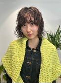三軒茶屋【CEINEOUR】韓国風姫カットレイヤー×ナチュラルパーマ