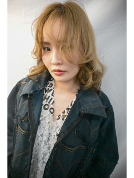 キジ(KIJI) フェイスレイヤー/レイヤー/ベージュ/ベージュカラー/ハイトーン