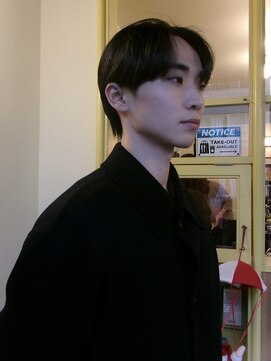 ヒントステーション フォーメンズ(HINTSTATION for Men's) 〈浅草 半個室〉 センターパート/ニュアンスパーマ