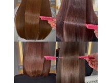 ハイダメージヘアのためのプロフェッショナルトリートメント。